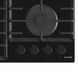 Варильна поверхня Gorenje газова на склі, 60см, чавун, чорний (GT642SYB) 369696 фото 6