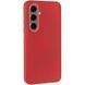 TPU чохол Bonbon Metal Style для Samsung Galaxy S24 Червоний / Red 284973 фото 6