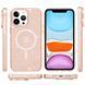 Чохол TPU Galaxy Sparkle (MagFit) для Apple iPhone 12 Pro / 12 (6.1") Gold+Glitter 277361 фото 2