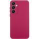 Чохол Silicone Cover Lakshmi Full Camera (A) для Samsung Galaxy S24 Бордовий / Marsala 283912 фото 1