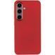 TPU чохол Bonbon Metal Style для Samsung Galaxy S24 Червоний / Red 284973 фото 7