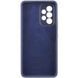 Чохол Silicone Cover Lakshmi Full Camera (AAA) для Samsung Galaxy A52 4G / A52 5G / A52s Темно-синій / Midnight blue 271914 фото 3