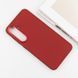 TPU чохол Bonbon Metal Style для Samsung Galaxy S24 Червоний / Red 284973 фото 8