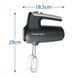 Міксер Russell Hobbs ручний Desire Matte Charcoal, 185Вт, чорно-сірий (27151-56) 363974 фото 5