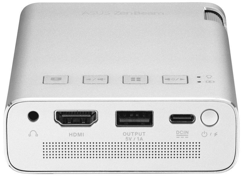 Проєктор портативний Asus ZenBeam E1R WVGA, 200 lm, LED, 1.2, WiFi (90LJ00J3-B01070) 365796 фото