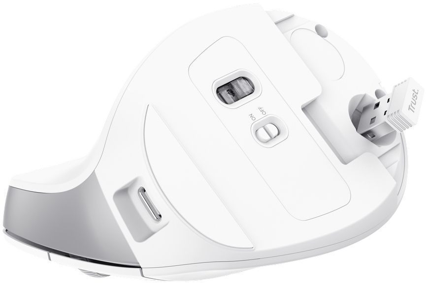 Миша Trust Bayo II Ergonomic, WL, білий 392764 фото