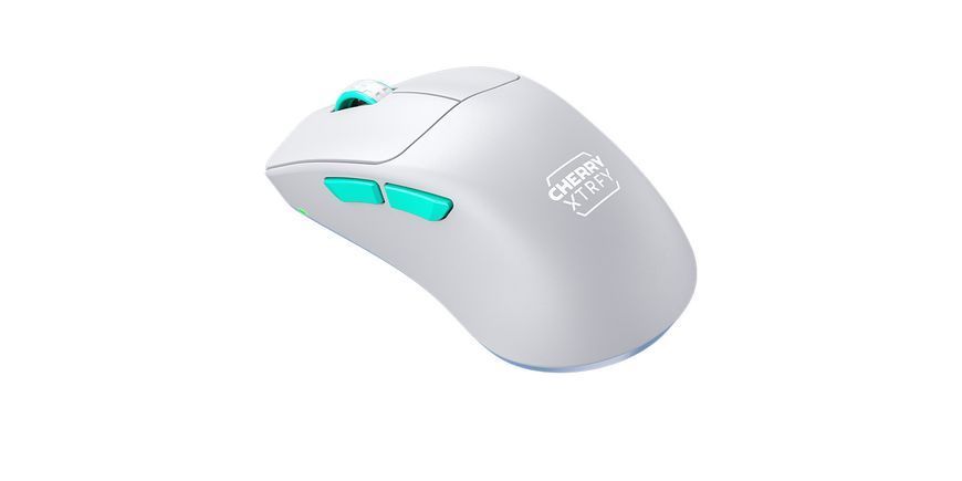 Миша Cherry Xtrfy M64, WL/USB-A, RGB, білий (CX-M64W-WHITE) 369658 фото