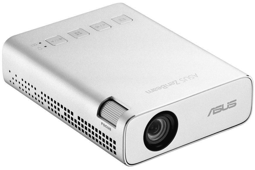Проєктор портативний Asus ZenBeam E1R WVGA, 200 lm, LED, 1.2, WiFi (90LJ00J3-B01070) 365796 фото
