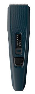 Машинка для стриження Philips Series 3000, від мережі, роторний мотор, насадок-1, сталь, синій (HC3505/15) 367365 фото