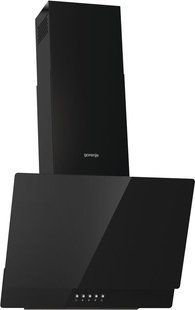 Витяжка Gorenje похила, 60см, 429м.куб/год, чорний (WHI629EB) 375268 фото