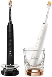 Зубна електрощітка PHILIPS HX9914/69 Sonicare DiamondClean 9000 Pink&Black 309390 фото