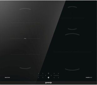 Варильна поверхня Gorenje індукційна, 60см, Bridge, TouchControl, чорний (GI6421BC) 368034 фото