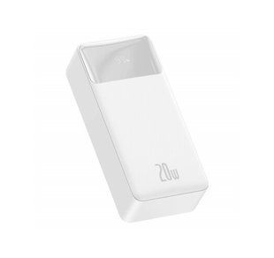 Портативна батарея Baseus 30000mAh 20W Display (PPBD050402) White 271359 фото