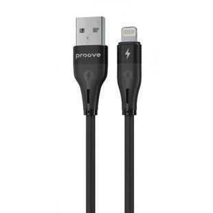 Кабель Proove Soft Silicone Lightning 2.4A (1m) (CCSO20001101) Black 316265 фото