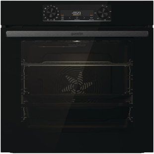 Духова шафа Gorenje електрична, 77л, A+, пара, дисплей, чорний (BOS6737E13FBG) 363065 фото
