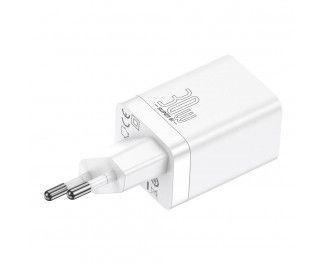 Зарядний Пристрій Baseus Super Si Pro Quick Charger Type-C+USB 30W CCSUPP-E02 White 241478 фото