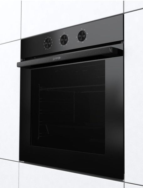 Духова шафа Gorenje електрична, 77л, A+, пара, дисплей, чорний (BOS6737E13FBG) 363065 фото