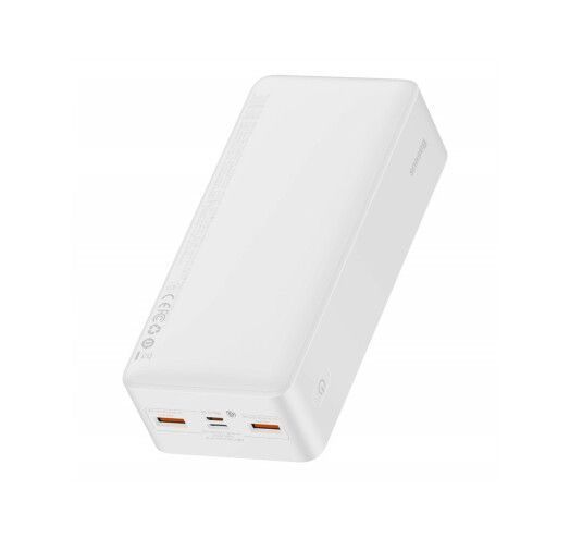 Портативна батарея Baseus 30000mAh 20W Display (PPBD050402) White 271359 фото