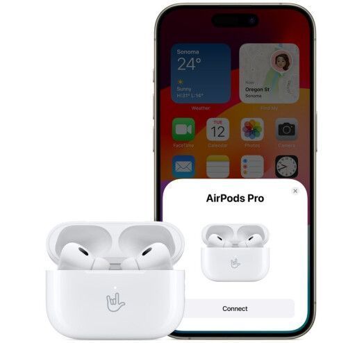 Навушники Apple AirPods Pro 2 с MagSafe Charging Case (USB-C) (MTJV3) (2023) 277289 фото
