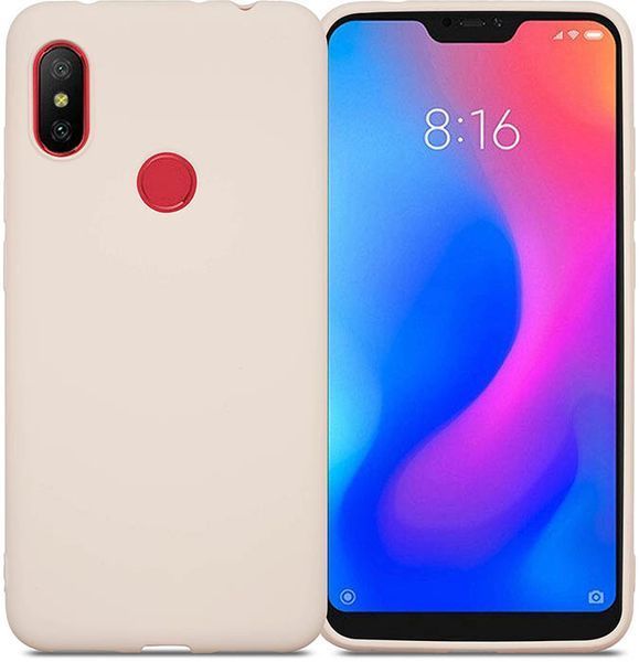 Чехол-накладка Xiaomi Redmi Note 6 Pro DEF Rubberized TPU Pink 128761 фото
