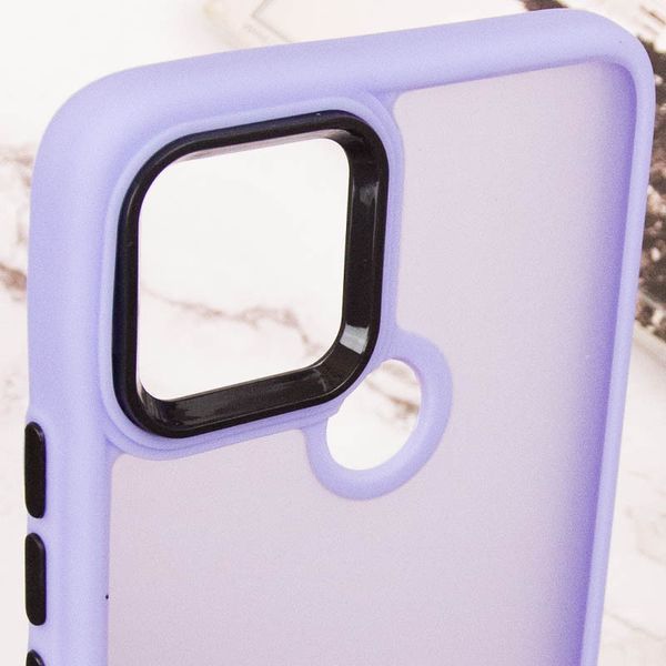 Чехол TPU+PC Lyon Frosted для Oppo A15s / A15 Purple 273355 фото
