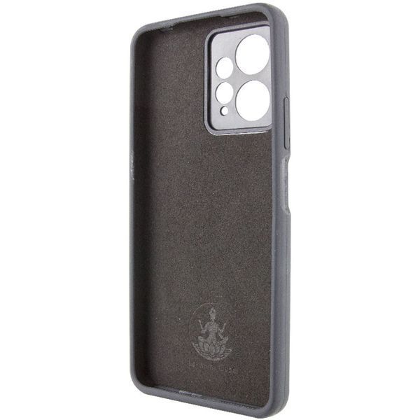 Чохол Silicone Cover Lakshmi Full Camera (AAA) для Xiaomi Redmi Note 12 4G Чорний / Black 271854 фото