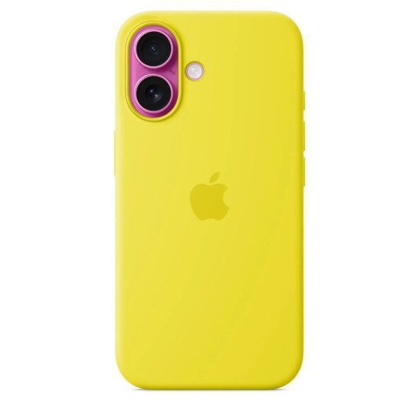 Чохол-накладка Apple iPhone 16 Silicone Case with MagSafe - Star Fruit (MYY73) 322314 фото