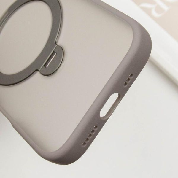 Чохол Ummi Colorful with MagSafe HQ Ring для Apple iPhone 16 Pro Max (6.9") Grey 402116 фото