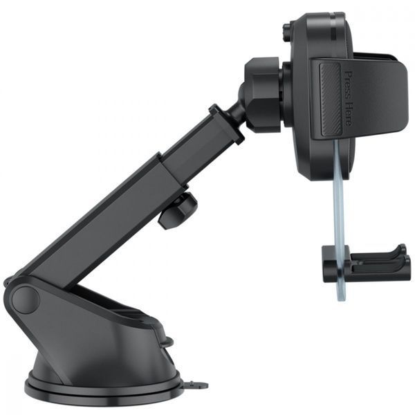 Автомобільний тримач Proove Crystal Clamp Suction Type Car Mount (CHCS00000001) Black 287058 фото