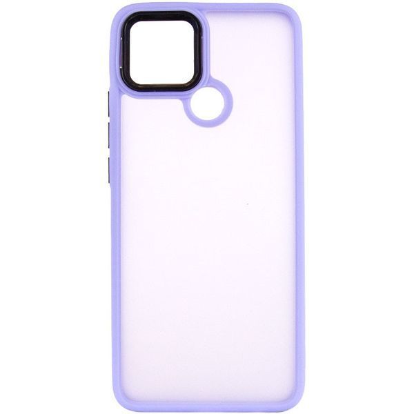 Чехол TPU+PC Lyon Frosted для Oppo A15s / A15 Purple 273355 фото