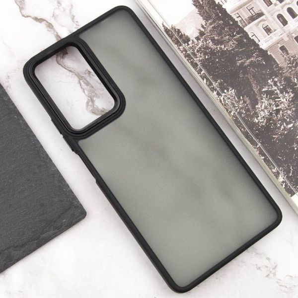 Чохол TPU+PC Lyon Frosted для Infinix Hot 50 4G Black 346525 фото