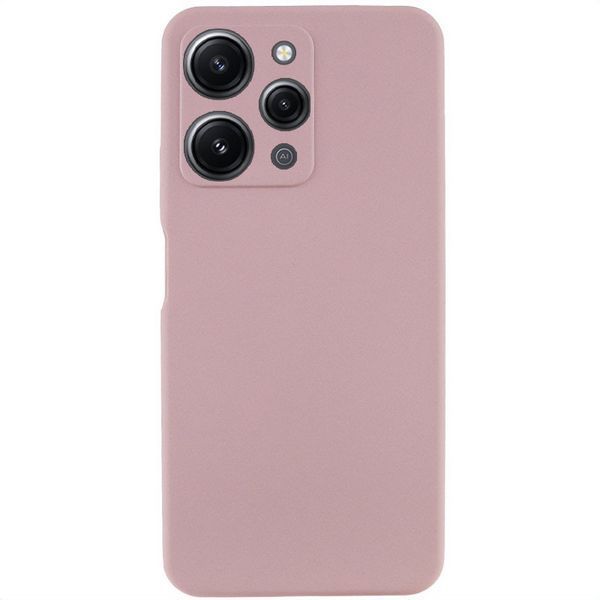 Чохол Silicone Cover Lakshmi Full Camera (AAA) для Xiaomi Redmi 12 Рожевий / Pink Sand 277051 фото
