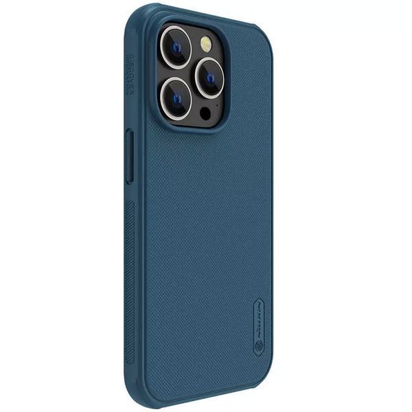 Чохол Nillkin Matte Pro для Apple iPhone 15 Pro (6.1") Синій / Blue 278365 фото