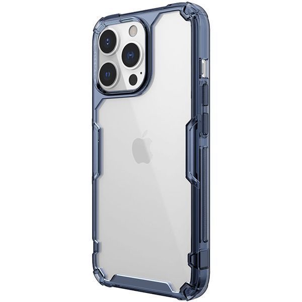 TPU чохол Nillkin Nature Pro Series для Apple iPhone 13 Pro (6.1") Синій (прозорий) 222139 фото