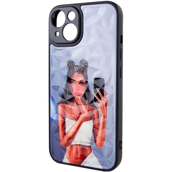 TPU+PC чохол Prisma Ladies для Apple iPhone 14 (6.1") Black in White 262535 фото