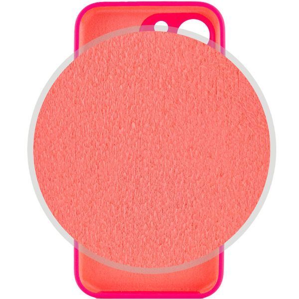 Чохол Silicone Case Full Camera Protective (AA) для Apple iPhone 15 Pro (6.1") Рожевий / Barbie pink 280222 фото