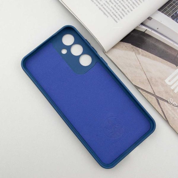 Чохол TPU GETMAN Liquid Silk Full Camera для Samsung Galaxy S24+ Синій / Navy Blue 397599 фото
