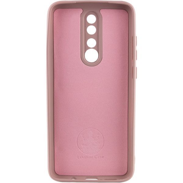 Чохол TPU GETMAN Liquid Silk Full Camera для Xiaomi Redmi 8 Рожевий / Pink Sand 345367 фото