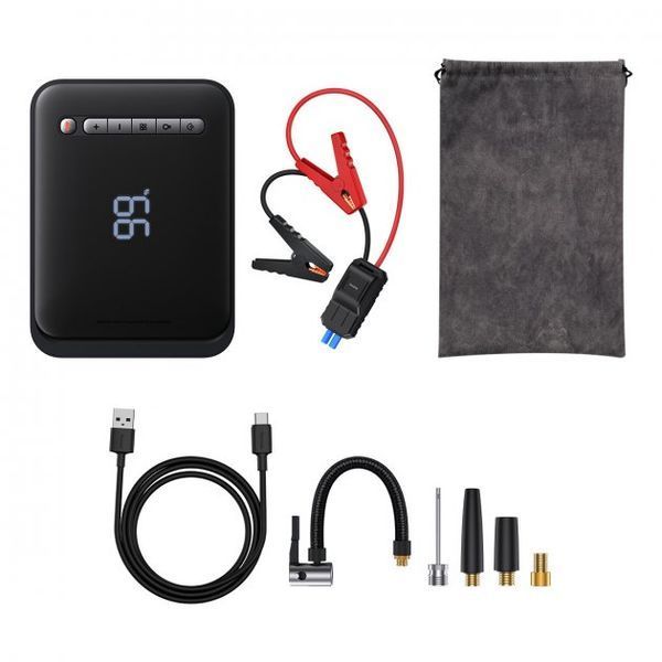 Автомобільний пускозарядний пристрій Baseus Super Energy 2-in-1 Car Jump Starter 8000 mAh (CGCN000001) Black 259904 фото