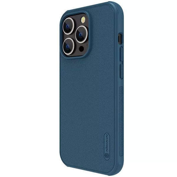 Чохол Nillkin Matte Pro для Apple iPhone 15 Pro (6.1") Синій / Blue 278365 фото