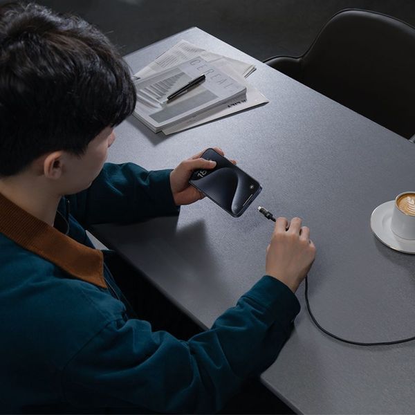 Кабель Baseus Gem Fast-Charging Type-C To Type-C 100W 2m (P10373000211-01) White 326646 фото