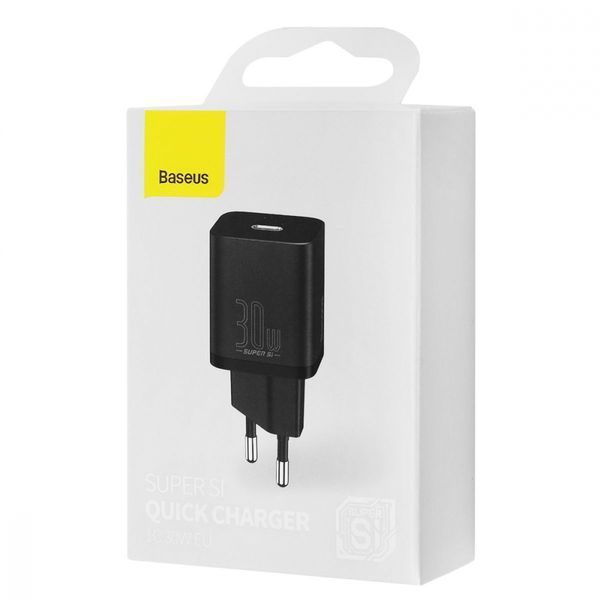 Зарядний Пристрій Baseus 1Type-C Super Si 30W (CCSUP-J02) White 251083 фото