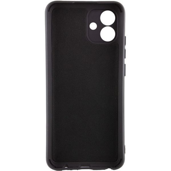 Чохол TPU GETMAN Liquid Silk Full Camera для Samsung Galaxy A05 Чорний / Black 323738 фото