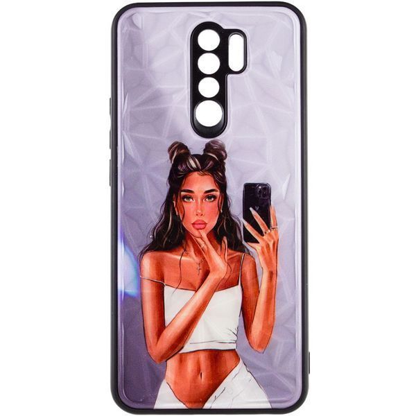 TPU+PC чохол Prisma Ladies для Xiaomi Redmi 9 Black in White 264129 фото