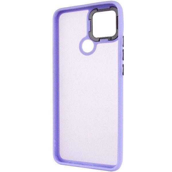 Чехол TPU+PC Lyon Frosted для Oppo A15s / A15 Purple 273355 фото