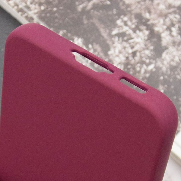 Чохол Silicone Cover Lakshmi Full Camera (AAA) для Samsung Galaxy S24+ Бордовий / Plum 286906 фото