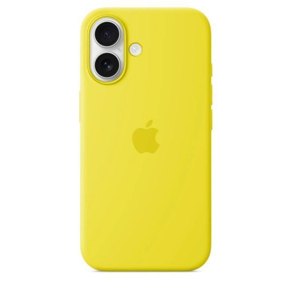 Чохол-накладка Apple iPhone 16 Silicone Case with MagSafe - Star Fruit (MYY73) 322314 фото