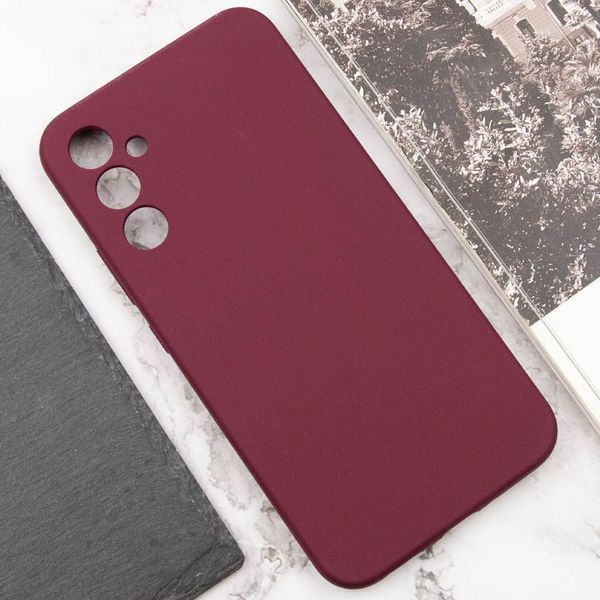 Чохол Silicone Cover Lakshmi Full Camera (AAA) для Samsung Galaxy S24+ Бордовий / Plum 286906 фото