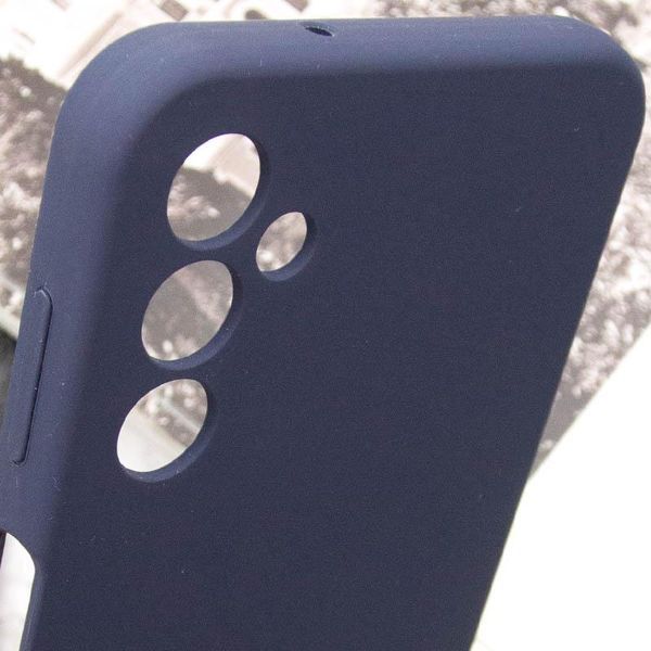 Чохол TPU GETMAN Liquid Silk Full Camera для Samsung Galaxy M34 5G Синій / Midnight Blue 397135 фото