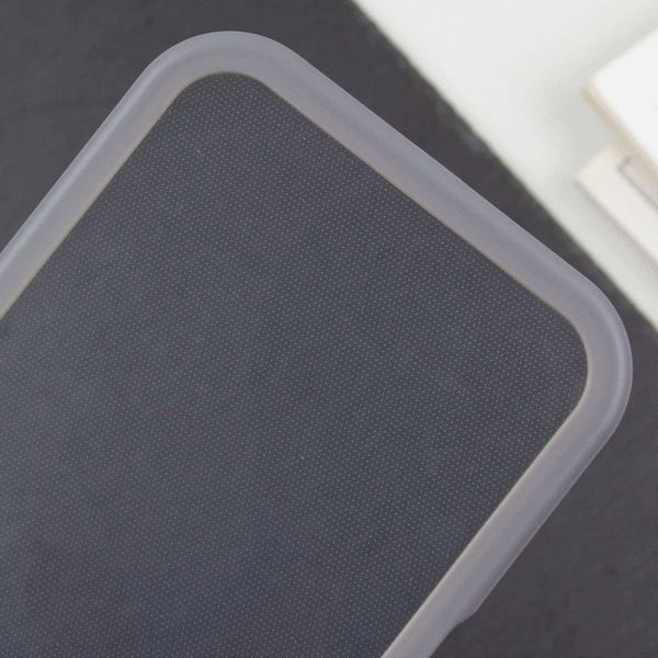 TPU чохол Transparent + Colour 1,5mm для Apple iPhone 16 (6.1") Grey 346577 фото